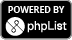 powered by phpList, © phpList ltd